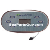 650-0680_650-0684 Marquis Spa E Series Topside Control Panel 6 Button 2 Pump w/Overlay