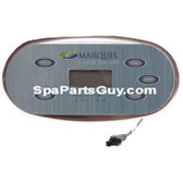 650-0680_650-0685 Marquis Spa E Series Topside Control Panel 5 Button 1 Pump w/Overlay