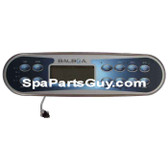 Master Spas MAS8000 Spa Topside Control Panel  X310801+ Includes Includes Overlay 12 Button