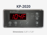 KP-2020 ACC Apllied Computer Controls Spa Topside Control Panel  7 Button Smart 2000 Digital 7 1/4" x 3 1/4"