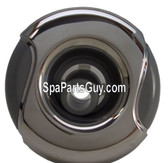 320-6744 Marquis Spa Directional Wave Jet Insert Stainless /Dark Gray 3 5/16" 