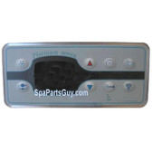 2500-150 Jacuzzi Spa Platinum Topside Control Panel 6 Button 