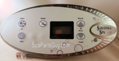 121789_46794 Saratoga Spa Balboa Topside Control Panel SAR702S  5 Button Includes 46794 Overlay 1 Pump