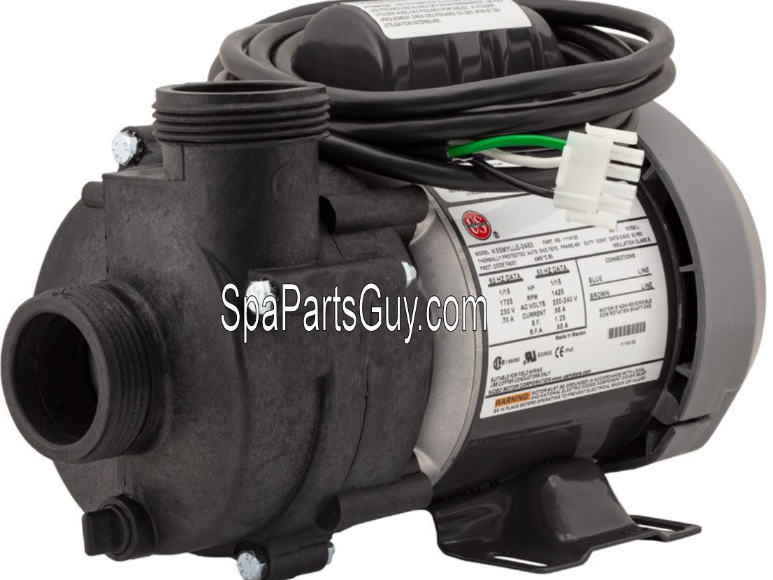 1030115 Master Spas Spa Circulation Pump Balboa Vico 230 Volt 1.5