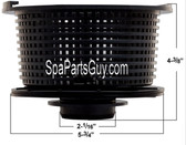 25367-907-200 CMP Spa Skimmer Basket Graphite Gray Replaces 2537312