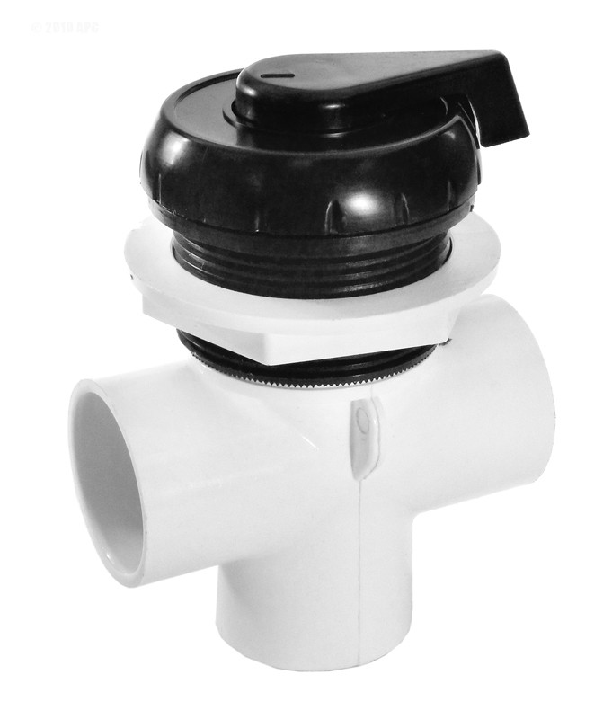 10818 Dynasty Spa Diverter Valve Assemby Complete Notched Black 2