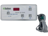 52522 Balboa Spa Topside Control Panel HS55 Digital Duplex  Includes Overlay 