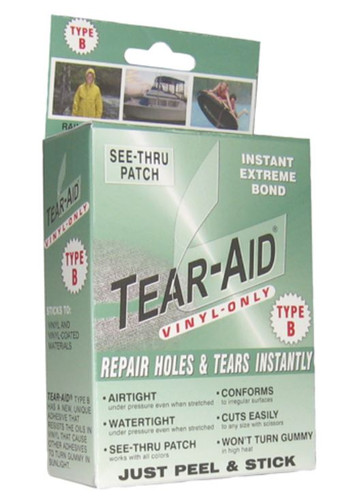 Tear-Aid Vinyl Repair Kit Type B - Spa Covers - Blowup Toys - Boats ...