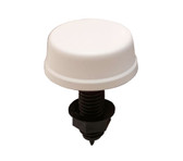 Herga Spa Air Button # 6433 Mushroom Style 2 1/4" White