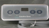 094_094A  Catalina Spas CAT 75/100 Spa Topside Control Panel Includes Overlay