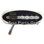 Master Spas MAS25 Spa Topside Control Panel Down East  4 Button X310000 **No Longer Availabe**