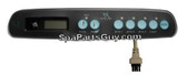 *** No Longer Available ** Master Spas MP600 Spa Topside Control Panel  53262_X509006 Includes Overlay 7 Button
