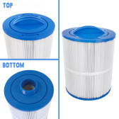 Spa Cartridge Filter 50 Square Foot 8" L x 6 3/4" W x 2" Thread Fits: Artesian Spas and others. Same As : 6CH502 , FC0311