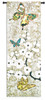 Spring Unfolding by Morgan Yamada | Woven Tapestry Wall Art Hanging | Asian Tree Blossoms with Butterflies | 100% Cotton USA Size 57x20 Wall Tapestry