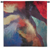 Red Tide by Brad Simpson | Woven Tapestry Wall Art Hanging | Abstract Burst of Vibrant Colors | 100% Cotton USA Size 53x53 Wall Tapestry