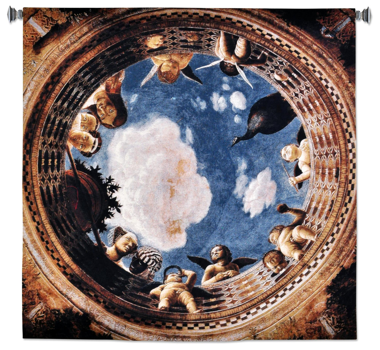 Fine Art Tapestries Ceiling Of The Camera Picta Hand Finished