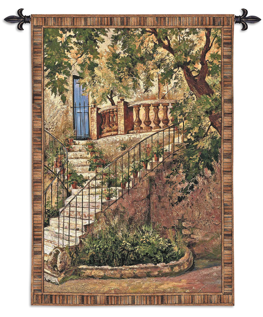 Pineapple Court Villa Grande Tapestry store Wall Hanging Innovative Design Group