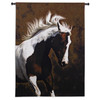 Bella IV by Robert Dawson | Woven Tapestry Wall Art Hanging | Magnificent Earthy Equestrian Still | 100% Cotton USA Size 63x53 Wall Tapestry