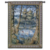Verdure with Animals by Jan Van Tieghem | Woven Tapestry Wall Art Hanging | Vibrant Forest Masterpiece King Sigismund II Augustus Commission | 100% Cotton USA Size 53x40 Wall Tapestry
