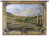 Napa Valley II | Woven Tapestry Wall Art Hanging | Rolling Vineyard Hills on Countryside | 100% Cotton USA Size 53x40 Wall Tapestry
