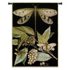 Whimsical Dragonfly I | Woven Tapestry Wall Art Hanging | Delicate Tropical Symbol of Summer | 100% Cotton USA Size 53x38 Wall Tapestry