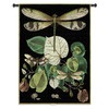 Whimsical Dragonfly II | Woven Tapestry Wall Art Hanging | Delicate Tropical Symbol of Summer | 100% Cotton USA Size 53x38 Wall Tapestry