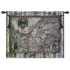 Souvenirs des Voyage | Woven Tapestry Wall Art Hanging | 18th Century European Style World Map | 100% Cotton USA Size 53x40 Wall Tapestry
