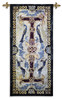 Celtic Design I | Woven Tapestry Wall Art Hanging | Irish Tribal Symbolic Knots | 100% Cotton USA Size 53x25 Wall Tapestry