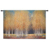 Golden Grove by Melissa Graves-Brown | Woven Tapestry Wall Art Hanging | Autumn Colored Trees | 100% Cotton USA Size 53x36 Wall Tapestry