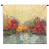Fall Riverside I | Woven Tapestry Wall Art Hanging |  | 100% Cotton USA Size 31x31 Wall Tapestry