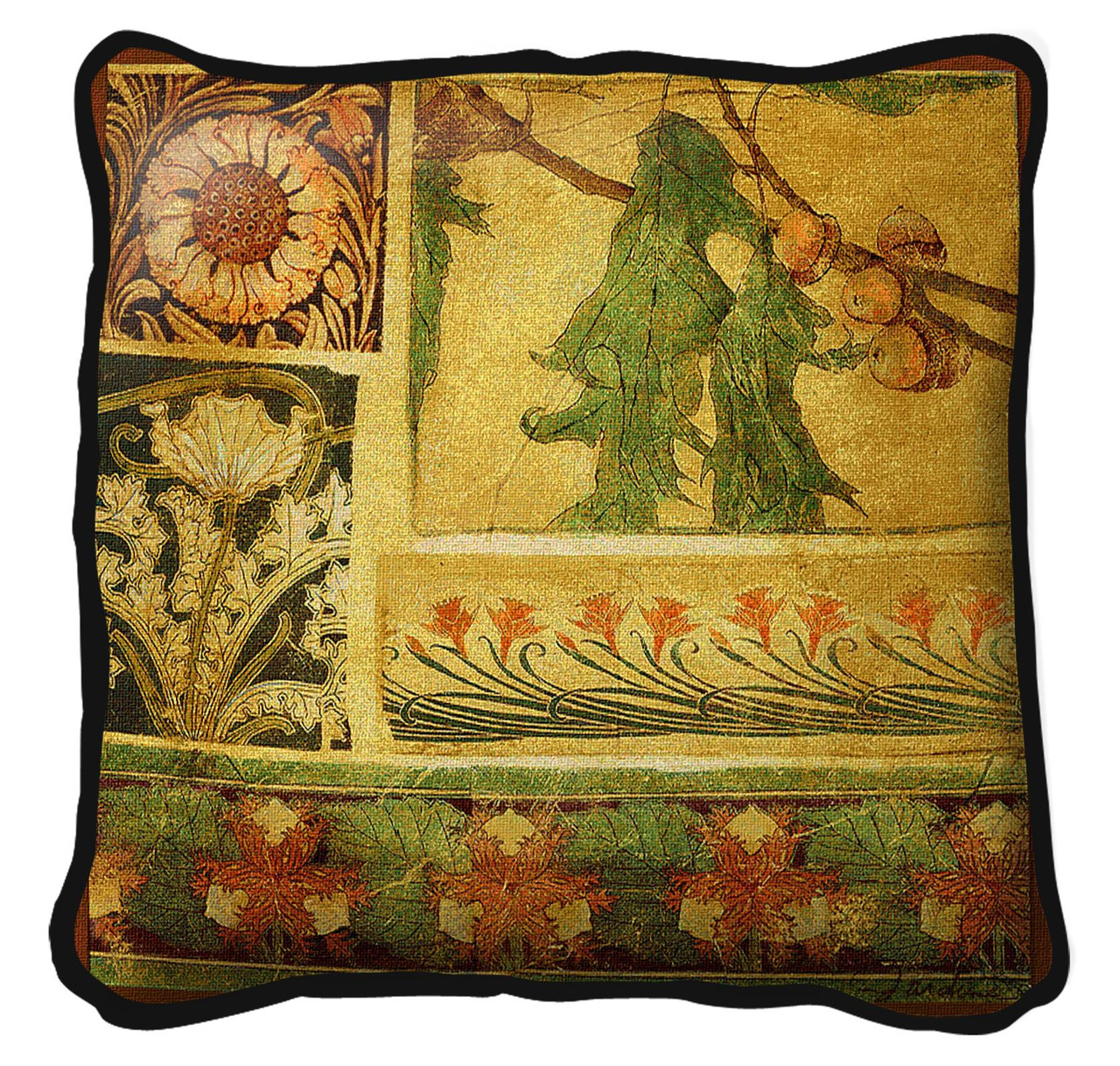 Fine Art Tapestries Arts and Crafts IV Textured Hand Finished Elegant