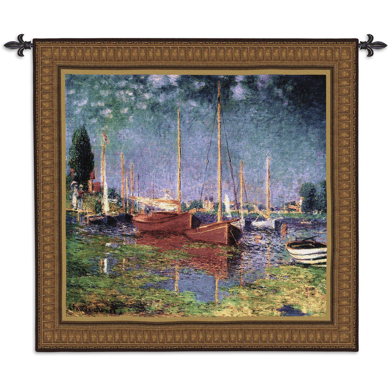 Argenteuil by Claude Monet | Woven Tapestry Wall Art Hanging | Post ...