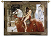 Lady Godiva by John Collier | Woven Tapestry Wall Art Hanging | Medieval Legend Victorian Depiction | 100% Cotton USA Size 53x43 Wall Tapestry