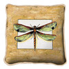 Butterfly Dragonfly II Pillow Pillow