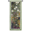 Flower Garden by Gustav Klimt | Woven Tapestry Wall Art Hanging | Multi-Color Floral Ensemble | 100% Cotton USA Size 52x20 Wall Tapestry