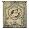 L'Amour et Psyche, enfants by William Adolphe Bouguereau | Woven Tapestry Wall Art Hanging | Cupid and Psyche As Children Victorian Masterpiece | 100% Cotton USA Size 60x53 Wall Tapestry
