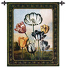 The Temple of Flora: Tulips | Woven Tapestry Wall Art Hanging | Gorgeous Vintage Flower Book Commision | 100% Cotton USA Size 53x44 Wall Tapestry