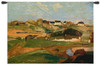 Landscape at Le Pouldu 1890 by Paul Gauguin | Woven Tapestry Wall Art Hanging | Breton Period Post-Impressionist Country Hills | 100% Cotton USA Size 53x40 Wall Tapestry