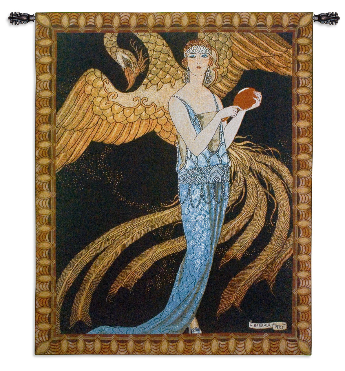 Art deco wall discount tapestry