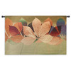 Leaf Dance II by Robert Mertens | Woven Tapestry Wall Art Hanging | Colorful Light Warm Tones | 100% Cotton USA Size 53x35 Wall Tapestry