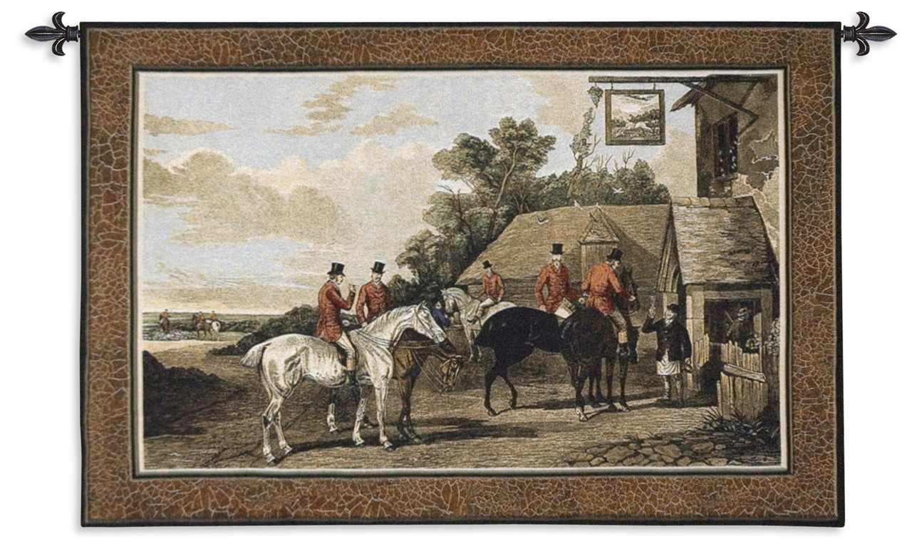 English Hunting Scenes Returning Home From The Hunt By William