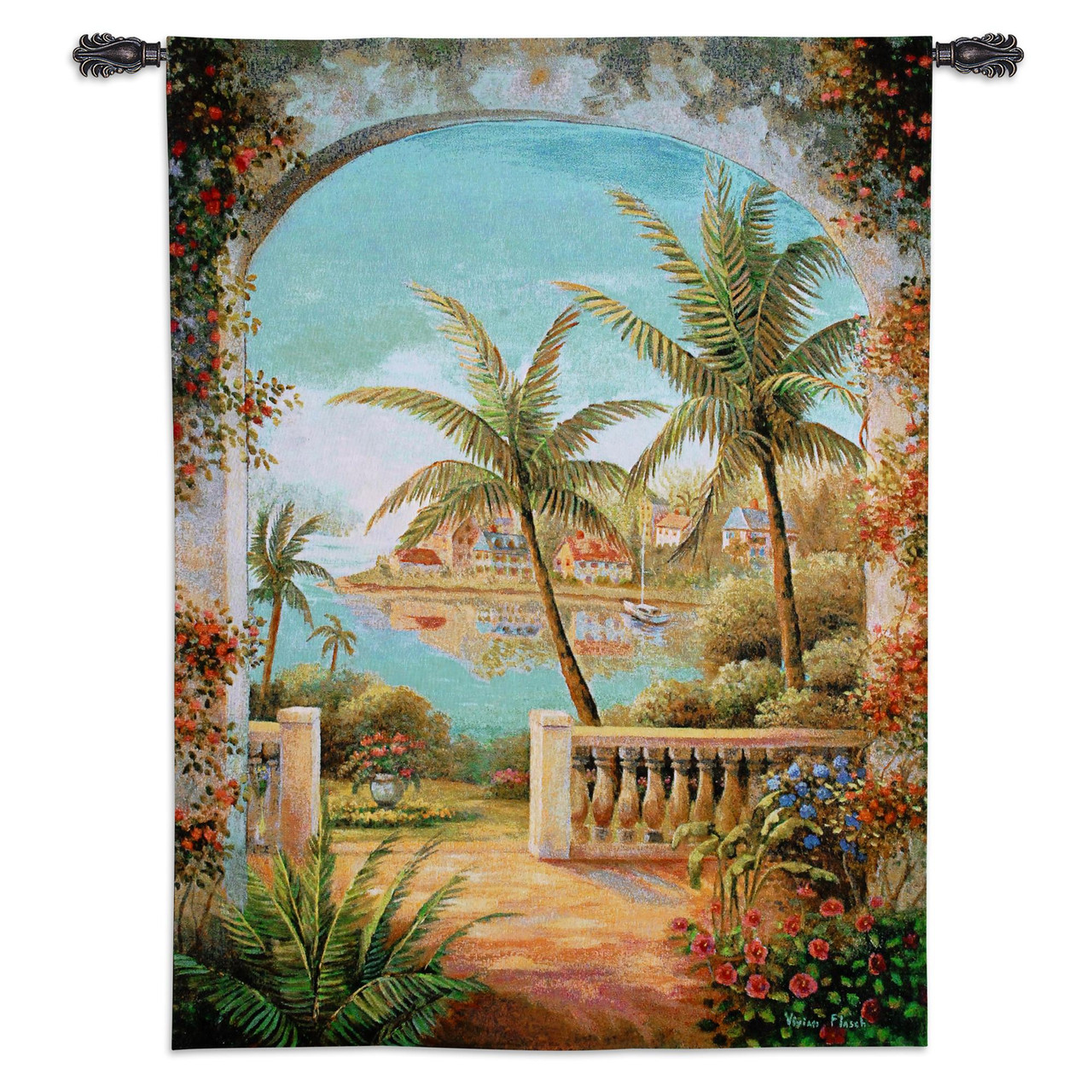 Palm tapestry online