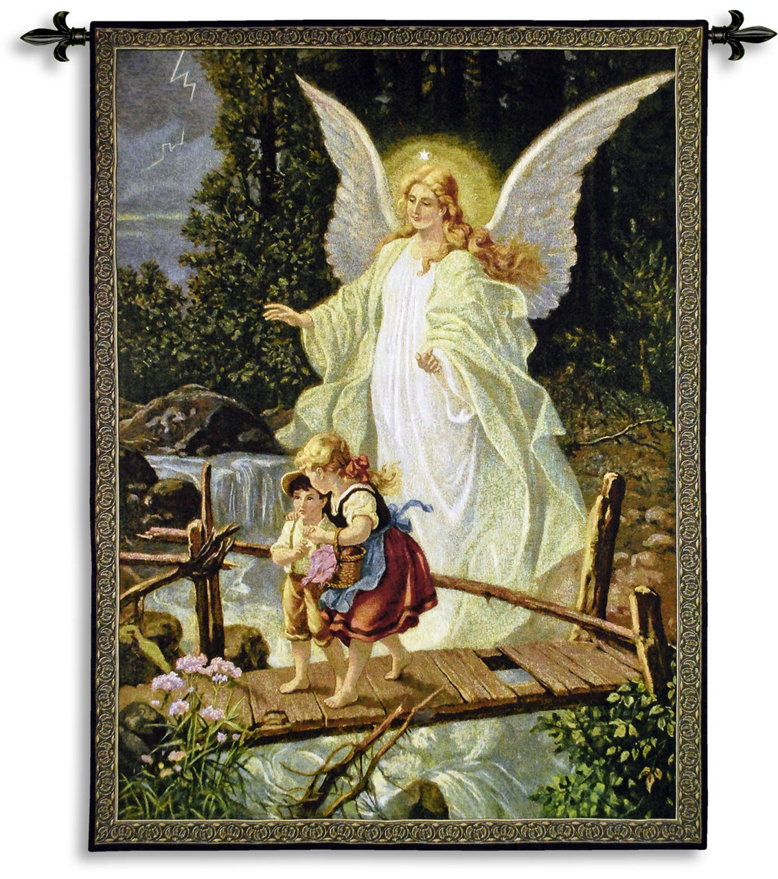  global gallery gcs-457559 – 2835 – 142  desconocido 12th  century Inglés iluminador el ángel que aparece a Joachim envolver Giclee  sobre lona de Galería Print Wall Art : Todo lo demás