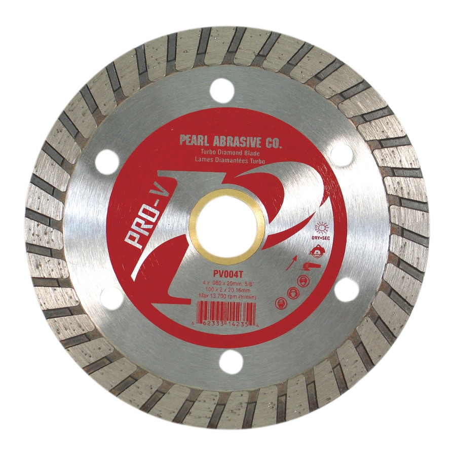 Pearl Abrasive P2 ProV Flat Core Diamond Turbo Blade 4 x .080 x 20mm