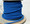 Blue Round Cloth Covered 3-Wire Cord, Nylon - PER FOOT