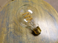 LED Edison Bulb - G25, Curved Vintage Spiral Filament, 4w/40w equiv.