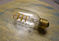 LED Edison Bulb - T14, Curved Vintage Style Spiral Filament, 4w/40w equiv.