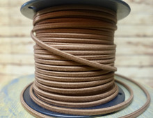 Brown Parallel (Flat) Cloth Covered Wire, Cotton