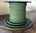 Green Parallel (Flat) Cloth Covered Wire, Cotton