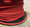 Red Round Cloth Covered 3-Wire Cord, Nylon - PER FOOT